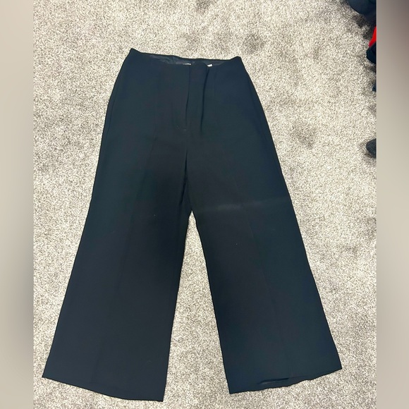 Express Columnist High Waisted Front Seam Wide Leg Pant - Picture 7 of 7